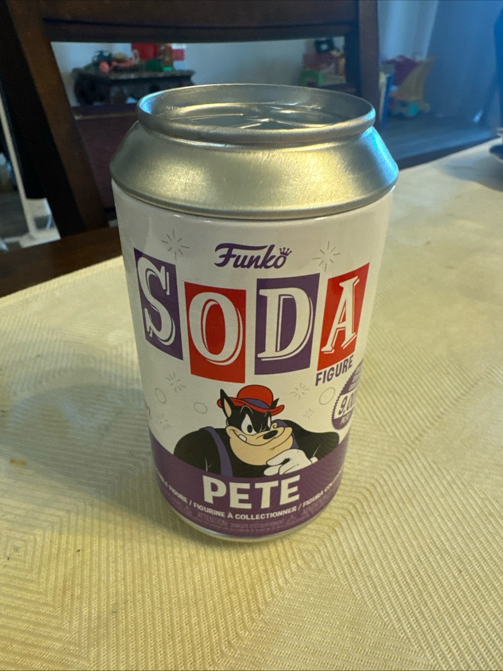 Funko Soda Pete Collectible Figure - Purple & White Can